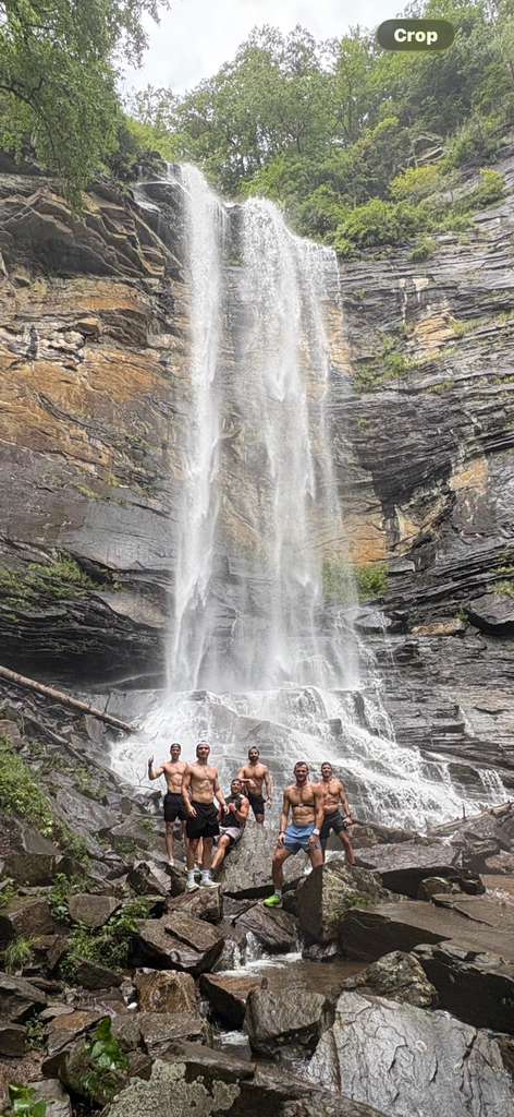 RKP team waterfall hike