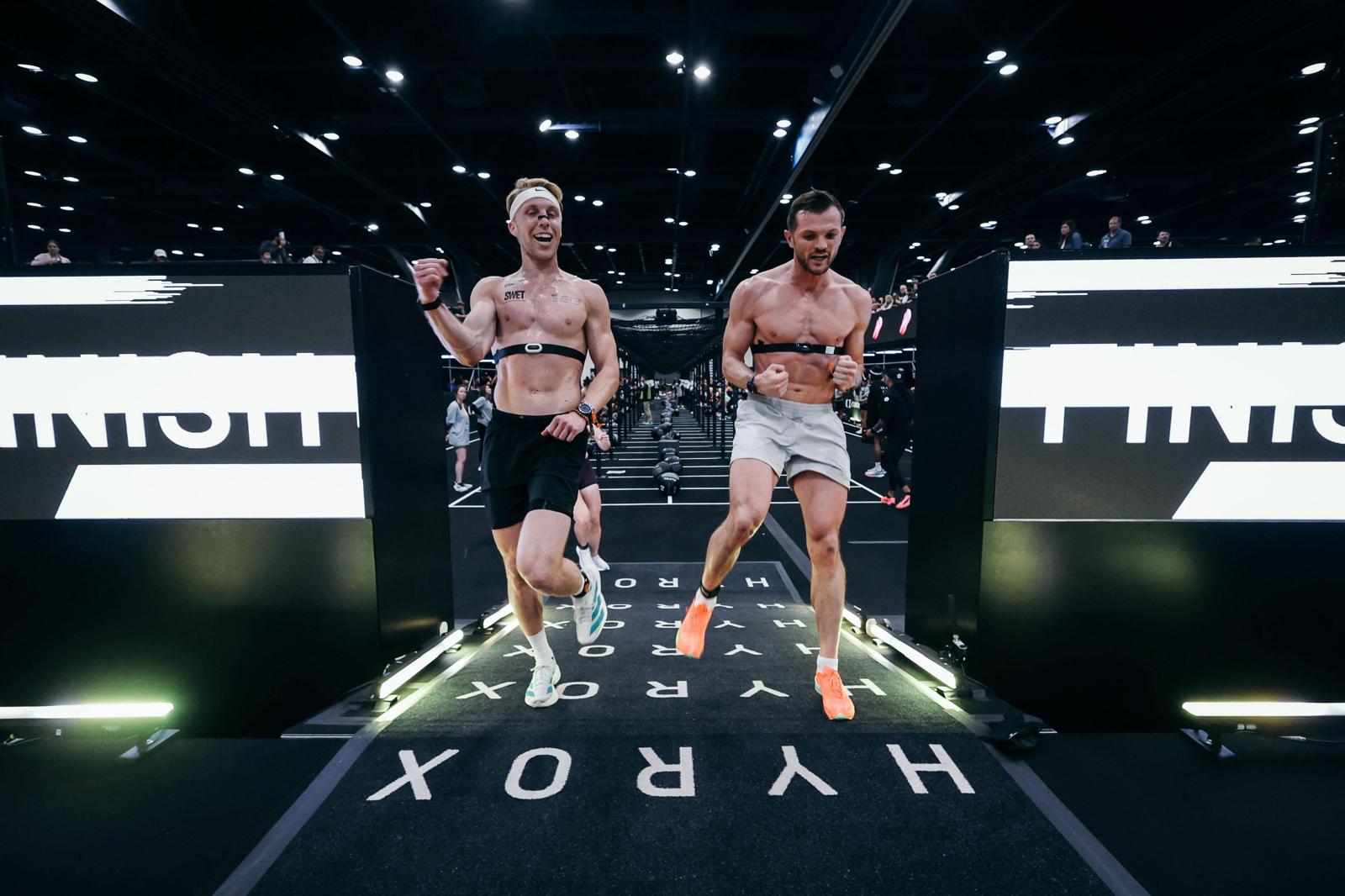 RKP HYROX Pro Doubles champions in New York