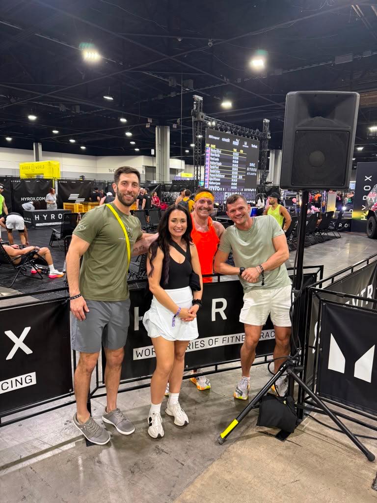 RKP teammates at the finish area