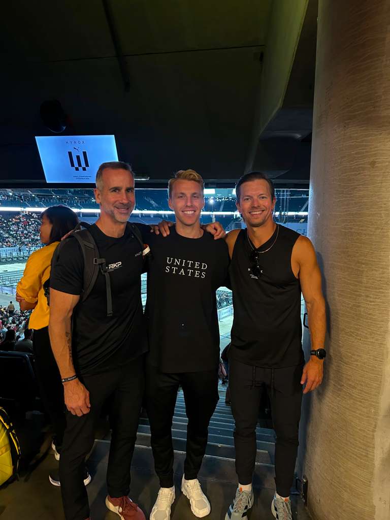 RKP coaches in the stands at HYROX World Championships Stockholm