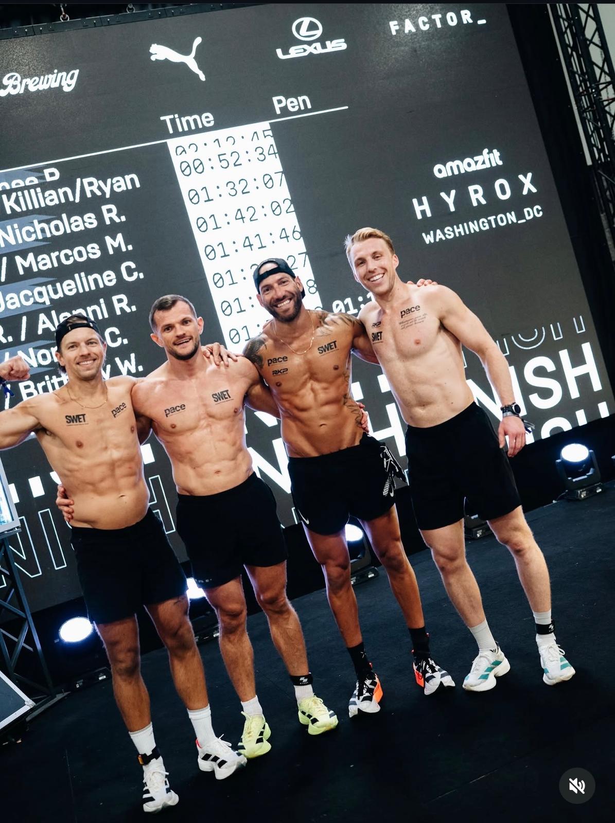 RKP athletes at HYROX